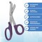 A2Z Scilab Trauma Shears 12/Pack Non-Stick 7.25 First Aid EMT Stainless Steel Utility Scissors Purple Handle A2Z-ZR885 - alternate 8